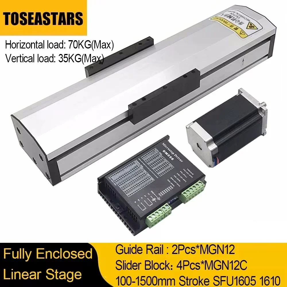 Linear Rail - Sepenuhnya tertutup panduan rel linier geser