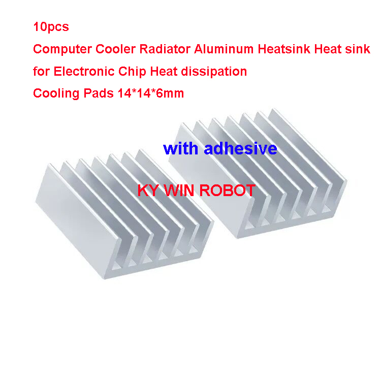 Aluminium Extrusion - 10 Buah Pendingin Radiator Aluminium Mini