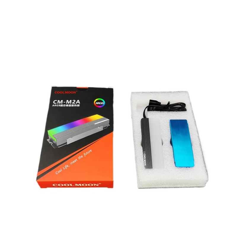 Aluminium Extrusion - 5V ARGB M.2 2280 SSD Heatsink