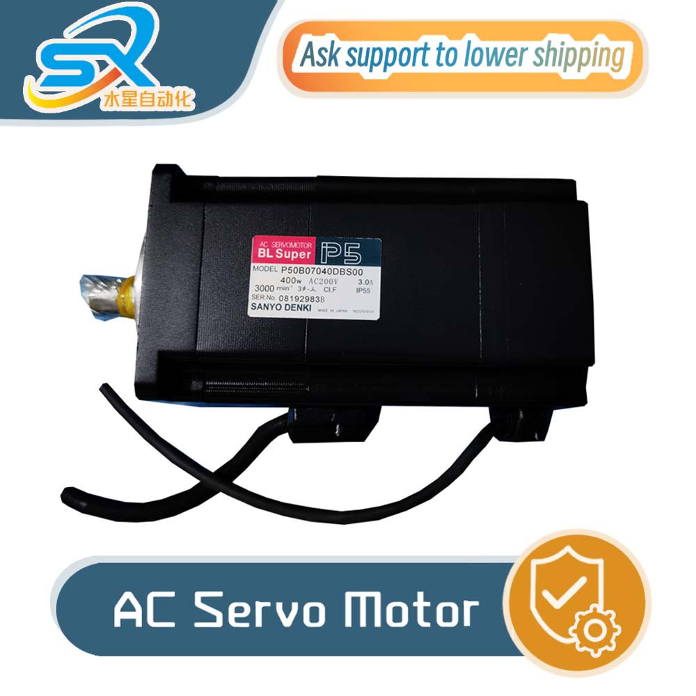Servo Motor - P50B07040DBS00 400w AC200V SANYO DENKI Motor