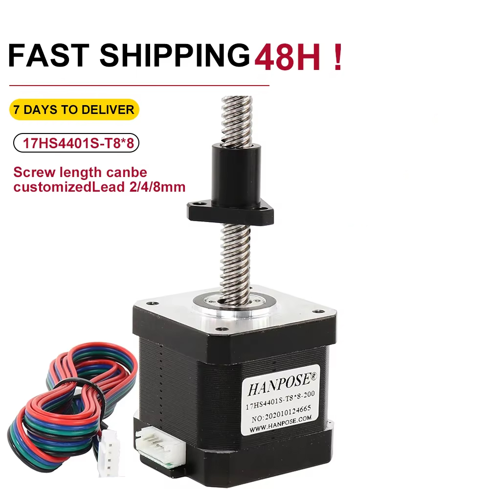 Motor Stepper Nema17 17HS4401S - Lead Screw 8Mm ulasan dan harga