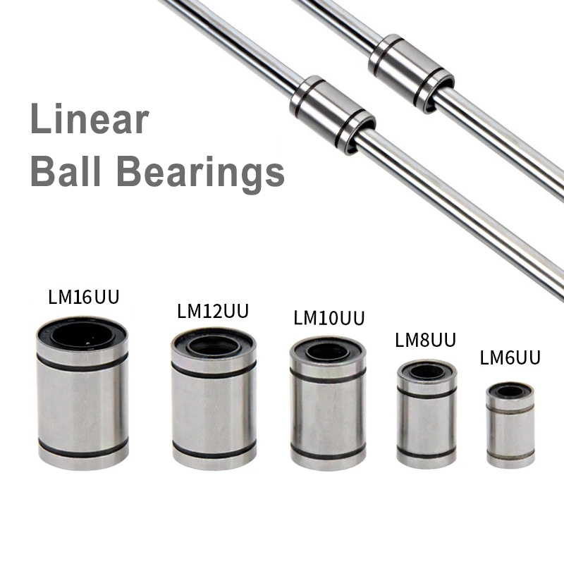 10 Buah LM6UU LM8UU LM10UU LM1 - Linear Rod 8Mm ulasan dan harga