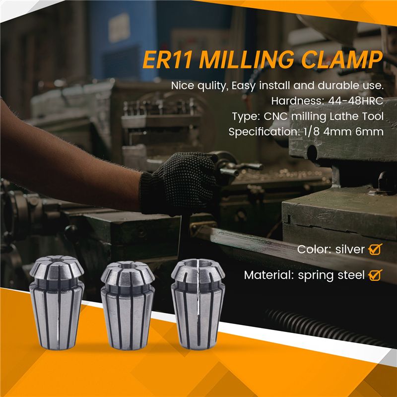 A93E-ER11, Penjepit Collet CNC - Cnc Bits ulasan dan harga