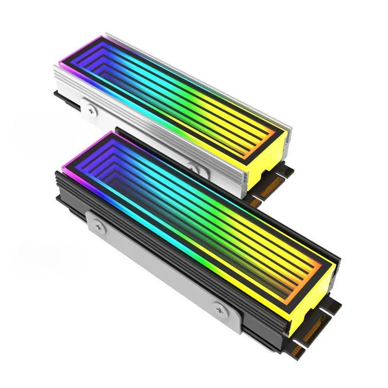 5V ARGB M.2 2280 SSD Heatsink  - Aluminium Extrusion ulasan dan harga