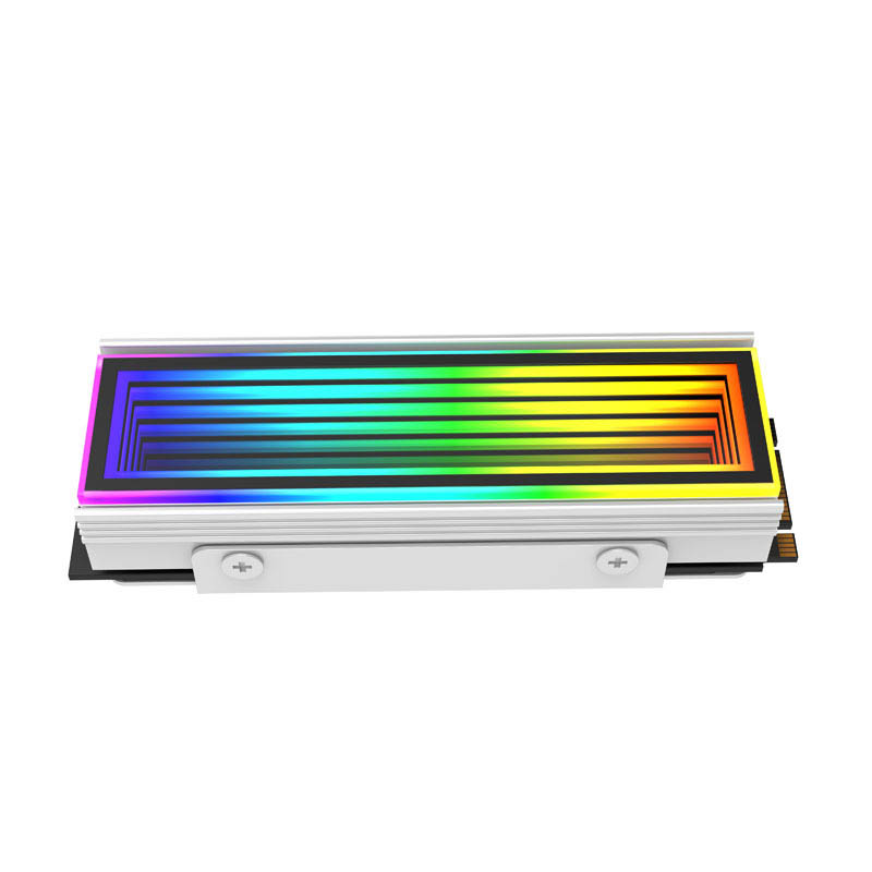 5V ARGB M.2 2280 SSD Heatsink  - Aluminium Extrusion ulasan dan harga
