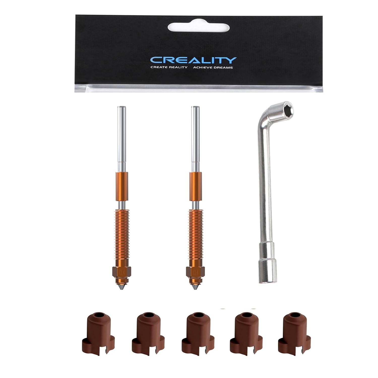 1/3/5 Buah Nosel Creality K1C, - Aluminium Profile 2020 ulasan dan harga