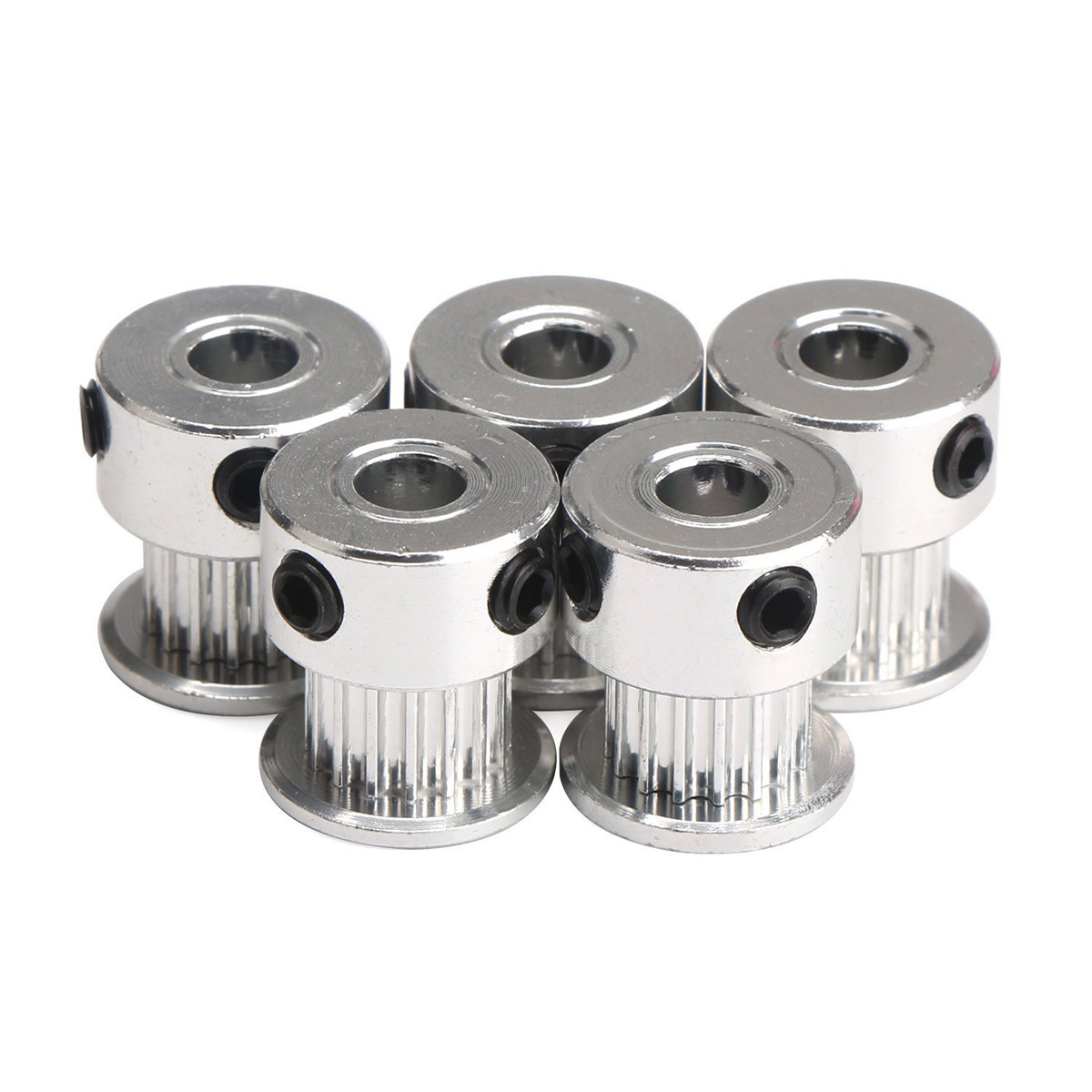 5 Buah Pulley Aluminium Gt2 20 - Gt2 Belt ulasan dan harga
