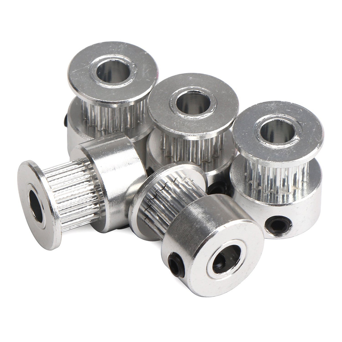 5 Buah Pulley Aluminium Gt2 20 - Gt2 Belt ulasan dan harga
