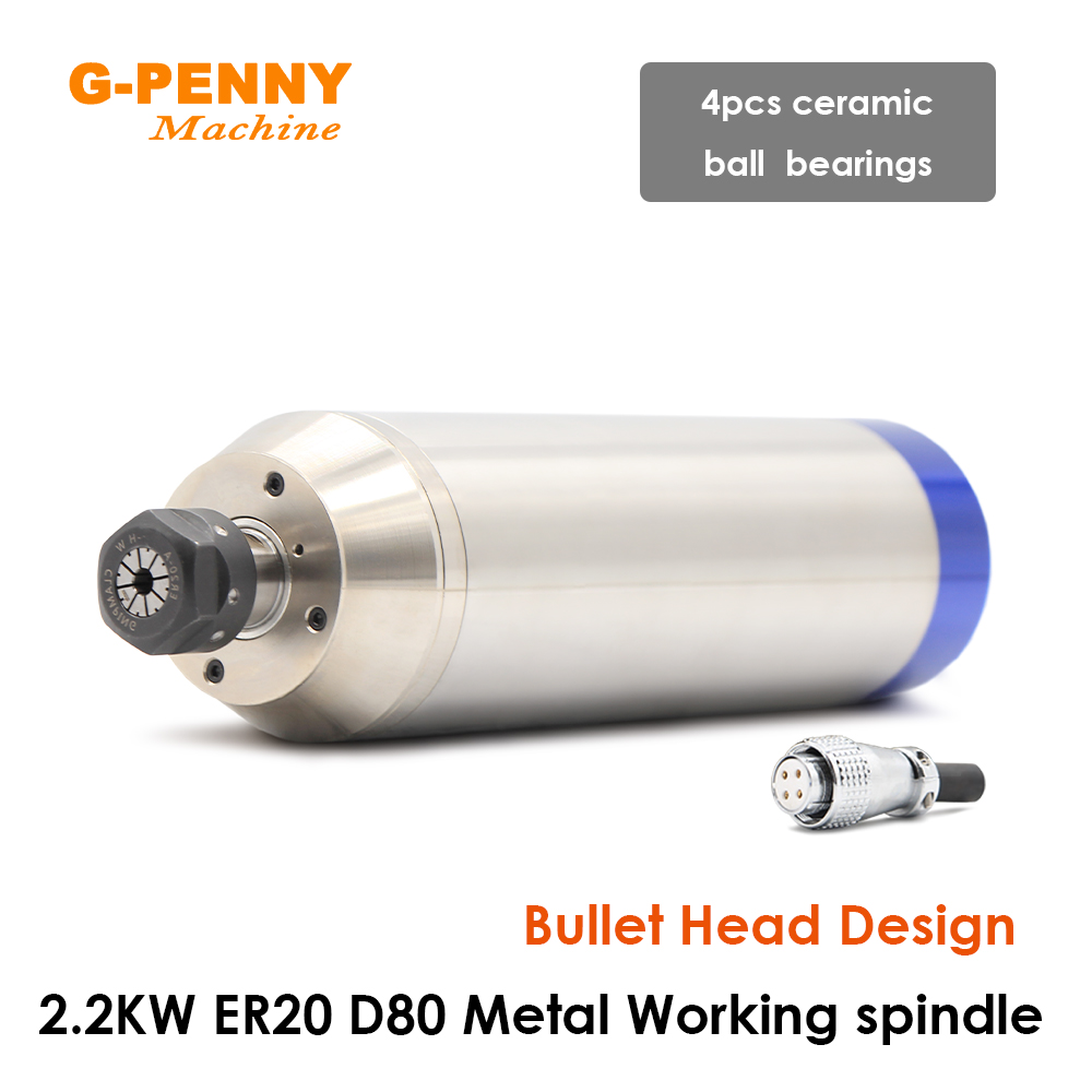 G-PENNY 2.2KW ER20 Motor Spind - Water Cooled Spindle ulasan dan harga