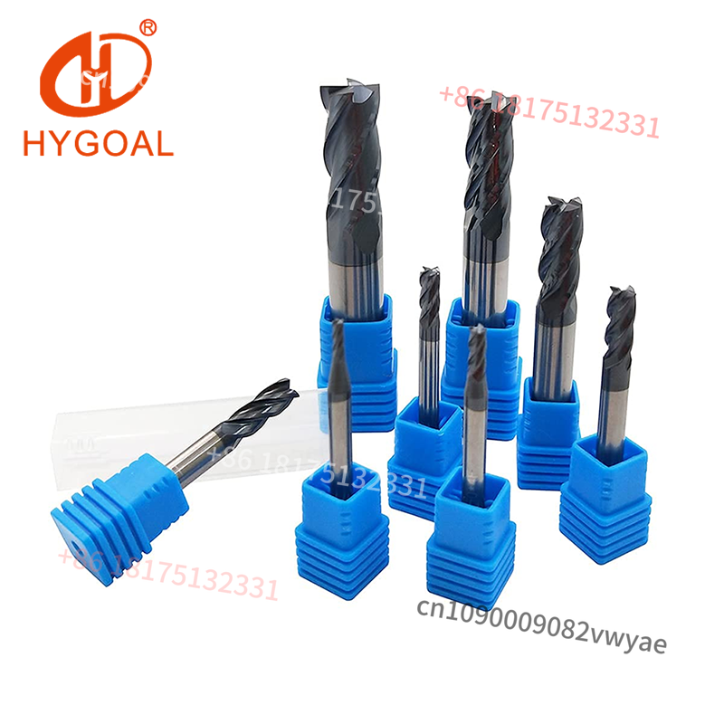 HYGOAL Mata Bor Karbida 4 Alur - Carbide End Mill ulasan dan harga