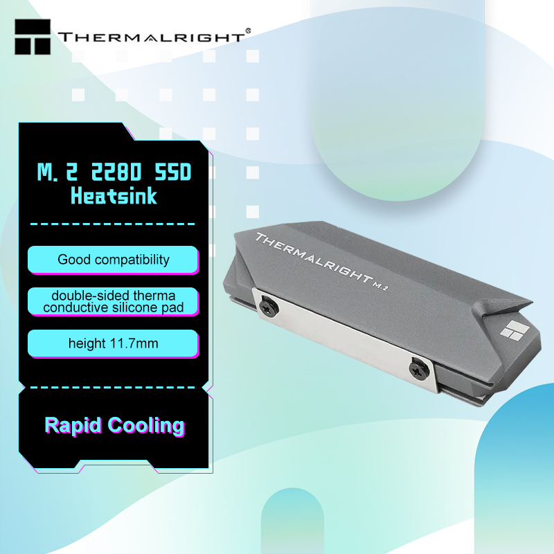 Thermalright M.2 2280 PRO ARGB - Aluminium Extrusion ulasan dan harga